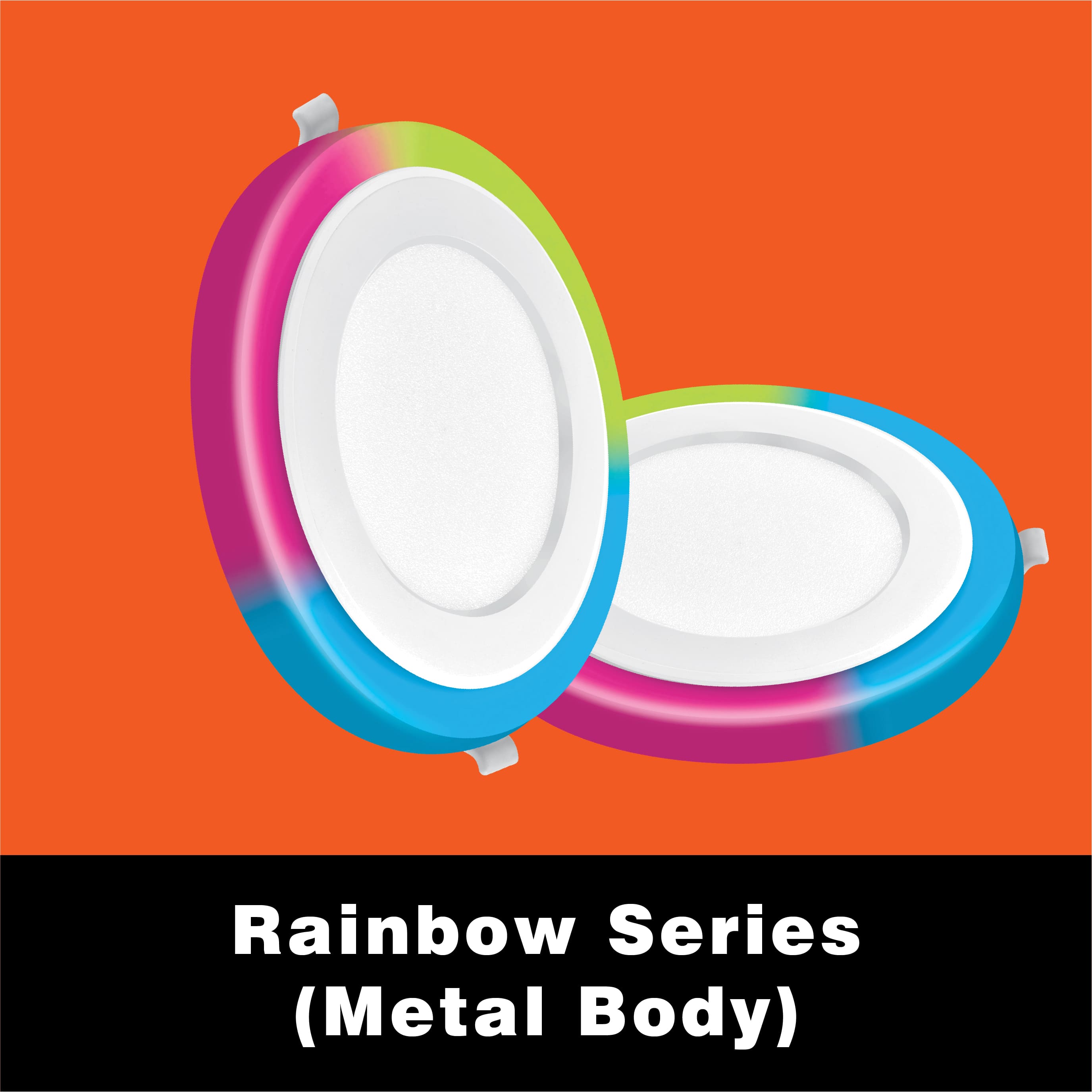 RAINBOW PANEL LIGHTS (METAL BODY)
